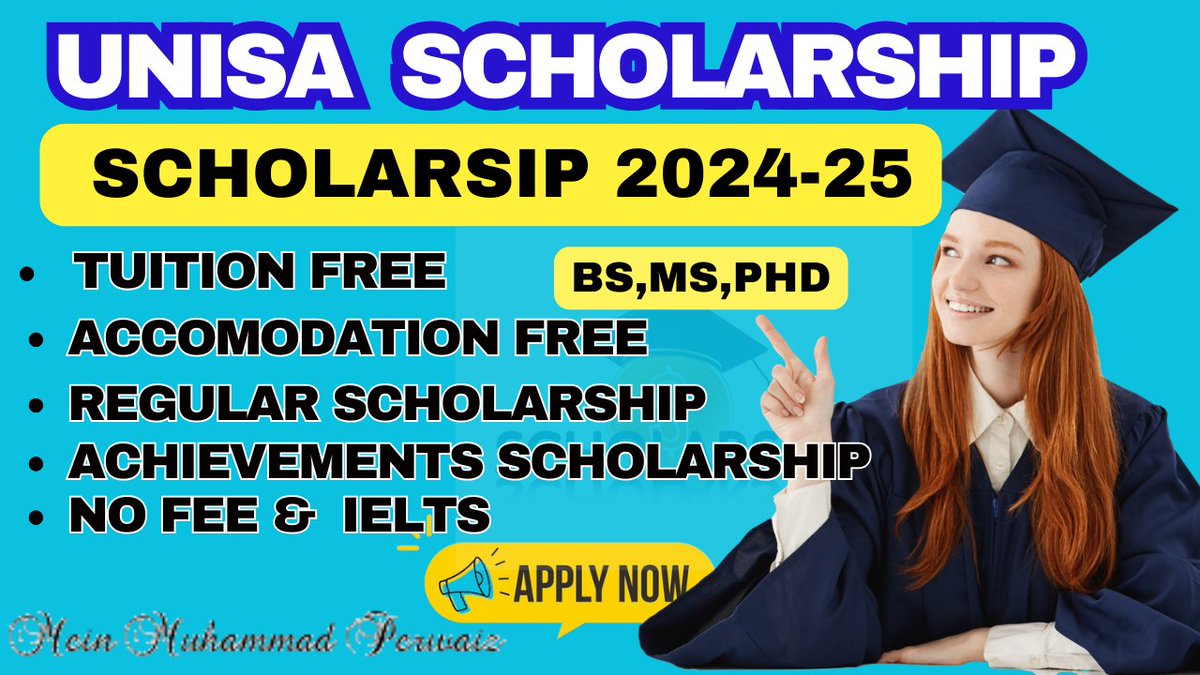 #unisa #scholarship2024 #fullyfunded #2024