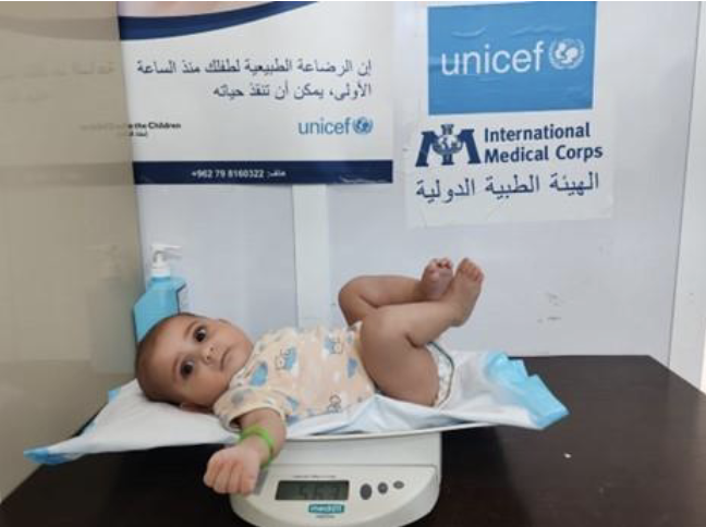 Ghalia, a malnourished Syrian child, went from 2.3 kg to 5.6 kg in six months! Her remarkable progress showcases the impact of our holistic approach to healthcare. With tailored treatment plans and support, we're transforming lives and spreading hope for refugees in #Jordan.