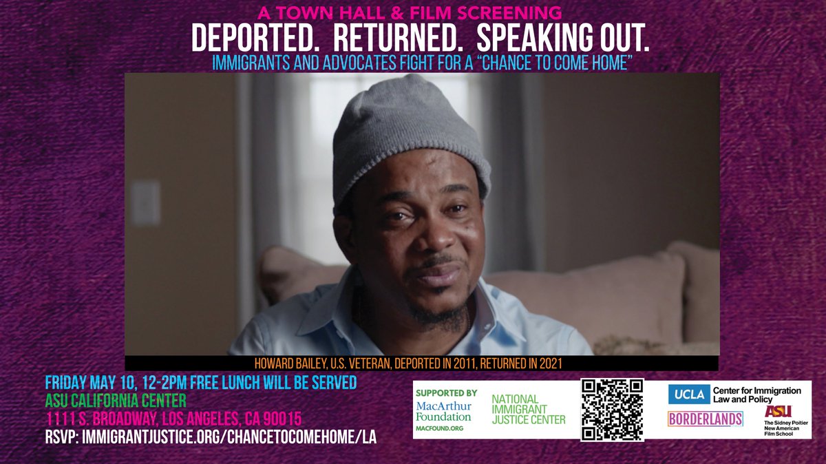 Alex Rivera (@alex_rivera) on Twitter photo Friday 5/10 in LA & virtually:
Meet visionary immigrant leaders who were deported and who are now calling for a process to reunite families.
Around the world, borders are violence.
Migrant leaders are envisioning a better world.
RSVP: immigrantjustice.salsalabs.org/cch-la/index.h…
<a href="/nayna_gupta/">Nayna Gupta</a> Friday 5/10 in LA & virtually:
Meet visionary immigrant leaders who were deported and who are now calling for a process to reunite families.
Around the world, borders are violence.
Migrant leaders are envisioning a better world.
RSVP: immigrantjustice.salsalabs.org/cch-la/index.h…
<a href="/nayna_gupta/">Nayna Gupta</a>