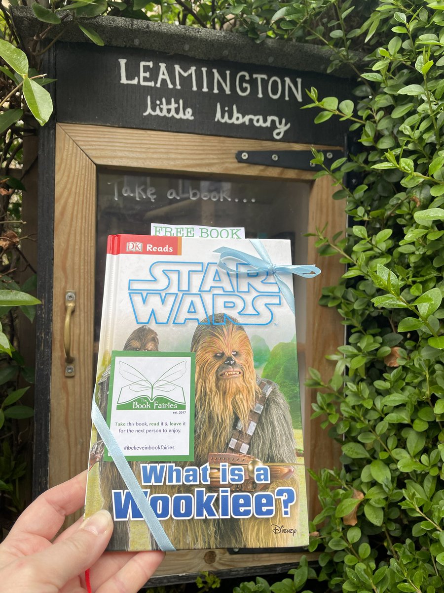 Happy Star Wars Day!

Did you find this pre-loved copy of #StarWars What is a Wookiee? in the Leamington little library in #Edinburgh today?

#Ibelieveinbookfairies #bookfairiesedinburgh #bookfairiesscotland #littlefreelibrary #maytheforcebewithyou #May4th #Bruntsfield