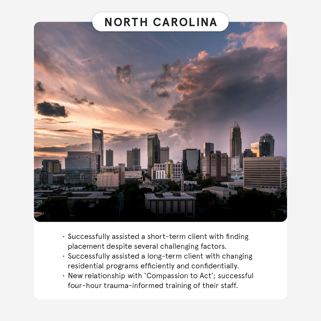 Scroll to read some exciting updates from our Tennesse & North Carolina team. Each day we are one step closer to ending modern slavery and human trafficking. #HopeNews #HopeforJustice
