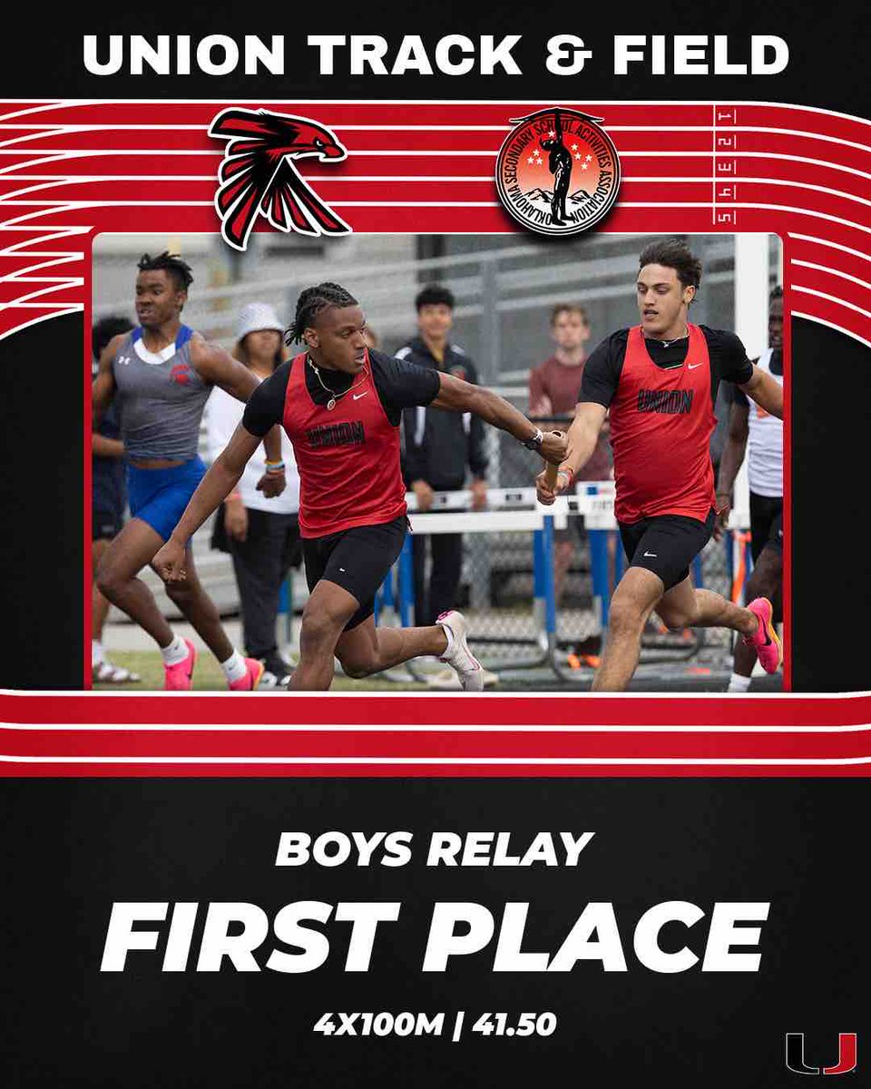 Our Boys Varsity Track 4x100 Relay team claimed the gold medal at Regionals with an impressive time of 41:50! Boston Carrasco, Jarek Watie, Devon Jordan, Ashton Cunningham Way to go, champs! #GoldMedalists