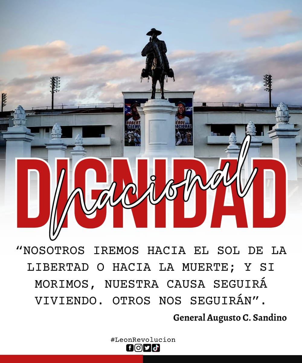 ✨"El 4 de Mayo vamos a estar diciendo NO nuevamente al sometimiento... Vamos a estar alzando, como en todo tiempo, nuestras Banderas : La Bandera Azul y blanco, la Bandera Rojinegra que la defiende y que la sostiene..."

#SoberaníayDignidadNacional