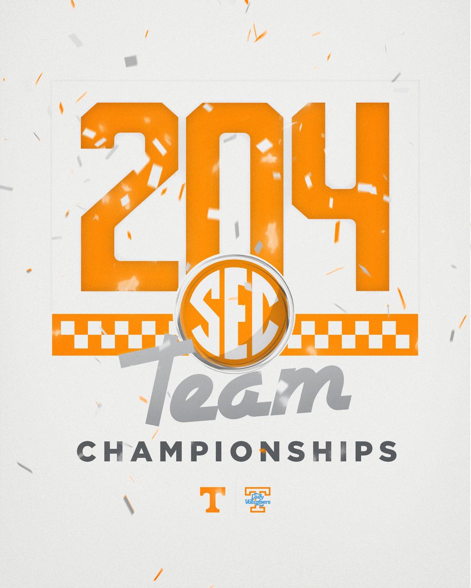 The latest from @Vol_Softball brings our all-time SEC team 🏆 tally to 204! Complete list » 1tn.co/4bpwpbg