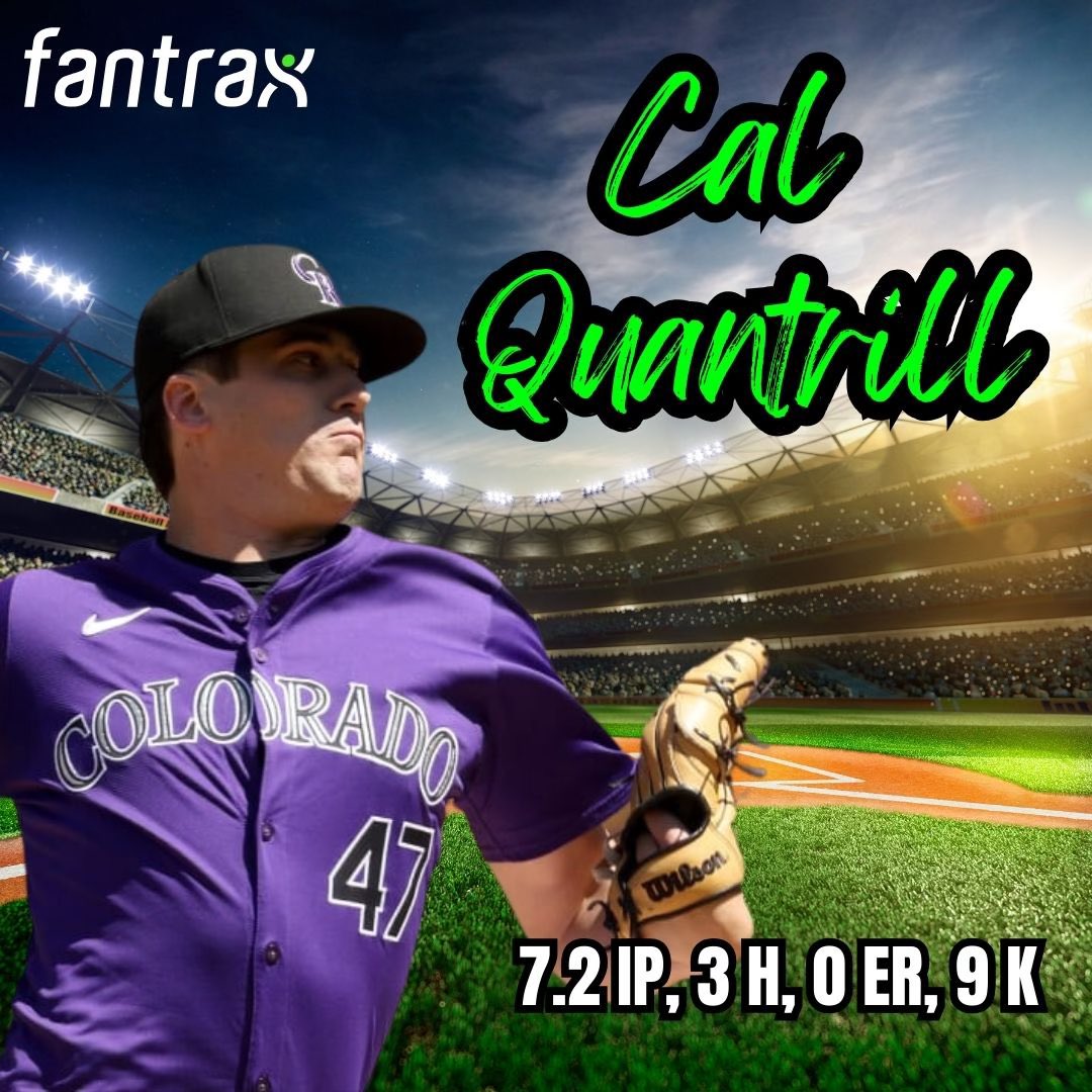 Fantrax MLB Spotlight of the Day (4/3/24)