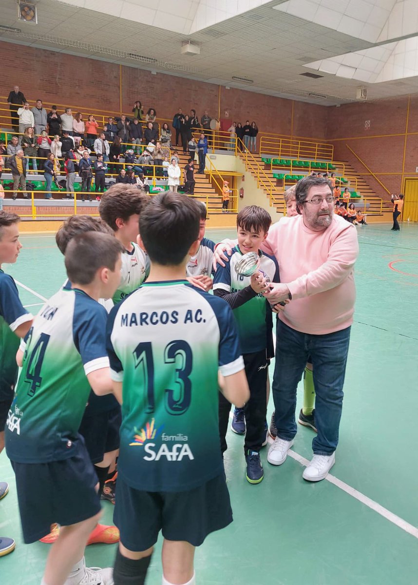 🏆SAFA A, Campeón provincial de BM alevín 🏆
El equipo de SAFA A se ha impuesto al Ribera del Vena en la final alevín masculina del Campeonato Provincial disputada esta mañana en el C. Serna.
¡Enhorabuena, equipo!