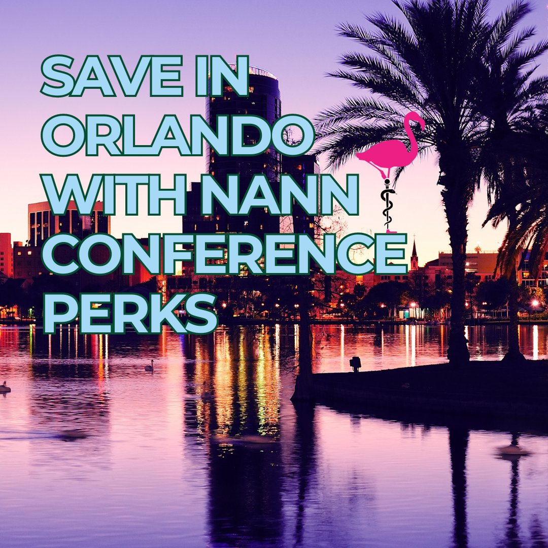The NANN 40th Annual Conference isn’t the only exciting opportunity waiting for you in Orlando this September - save on shopping, outdoor adventures, amusement parks, and more. Visit the Conference Discounts page: bit.ly/49BfySm #OrNANNdo