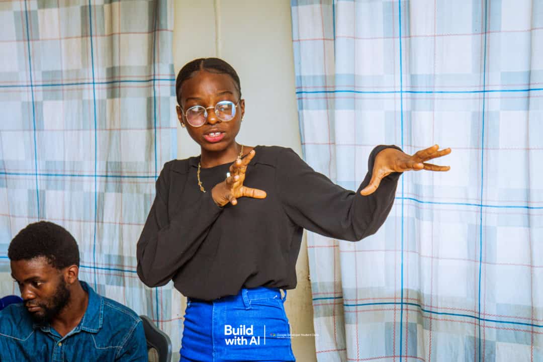 wunmexcoco's tweet image. By clearly communicating the event&apos;s objectives, I made Build with AI at GDSC EKSU a valuable learning experience for all participants. I&apos;m proud to say that Build with AI at GDSC EKSU was a success🎉🎊
#BuildwithAI  #developersstudentclub #Gemini