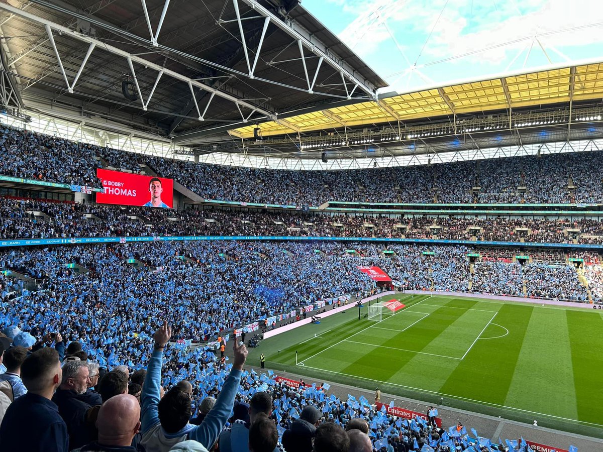 Two trips to Wembley, a play-off semi final win, an FA Cup quarter final win, thousands of miles, thousands of pounds, thousands of hours with my mates.

 Memories that I’ll remember on my deathbed.

What a year, what a club 🩵🐘

#PUSB #SkyBlues