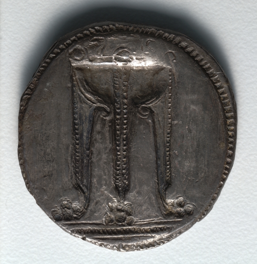 Stater: Tripod (reverse) clevelandart.org/art/1916.985.b