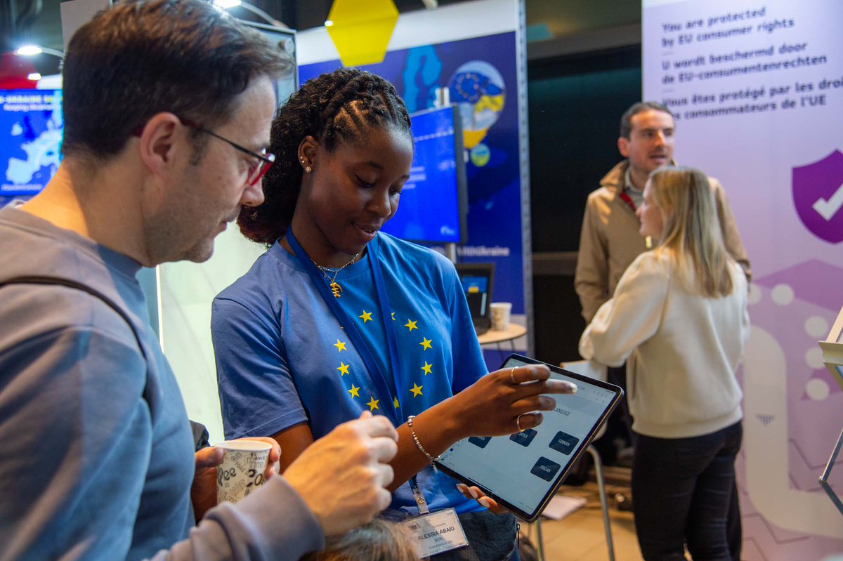 ⌛️ That's a wrap on the #EUOpenDay! ⚖️ Thanks to everyone who visited our stand and learned what #Eurojust does to get #JusticeDone!
