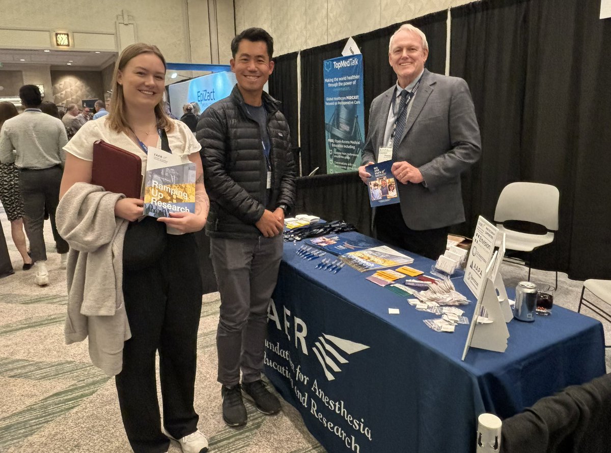 Stop by FAER’s booth at the #SOAPAM2024 today before the exhibit hall closes to visit with Dr Tom Ebert. A giant thank you to @maypiansmith and @SOAPHQ for having us at this year’s meeting!