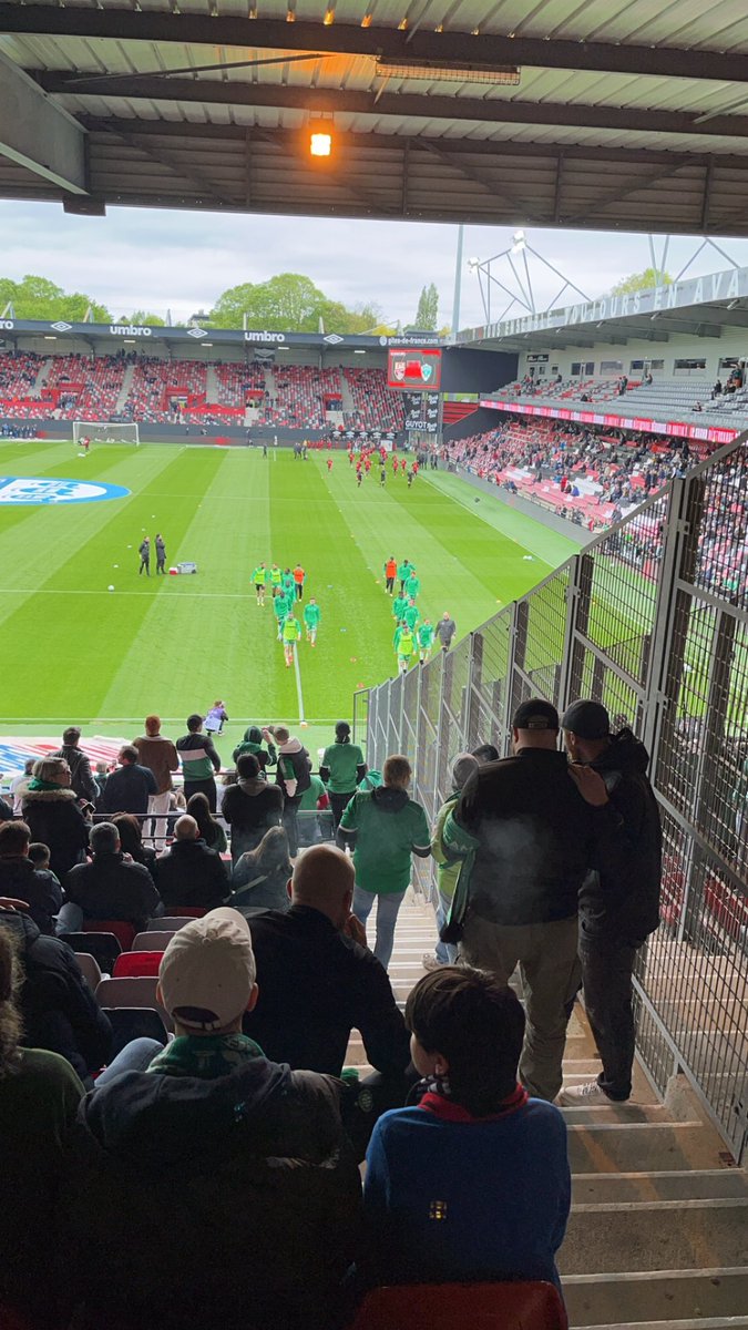 En place 💚💪 #EAGASSE #Ligue2