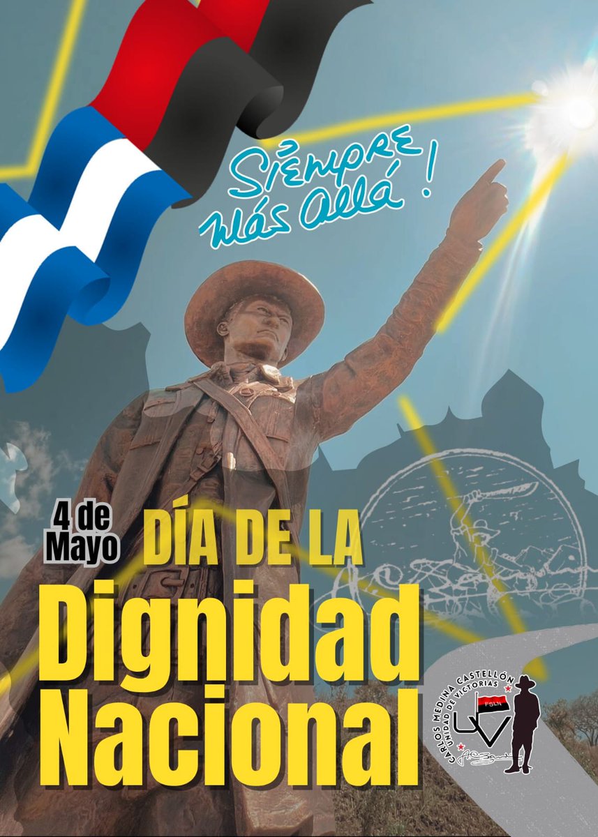 #SoberaníayDignidadNacional 

Siempre más allá

4 de Mayo día de la Dignidad Nacional