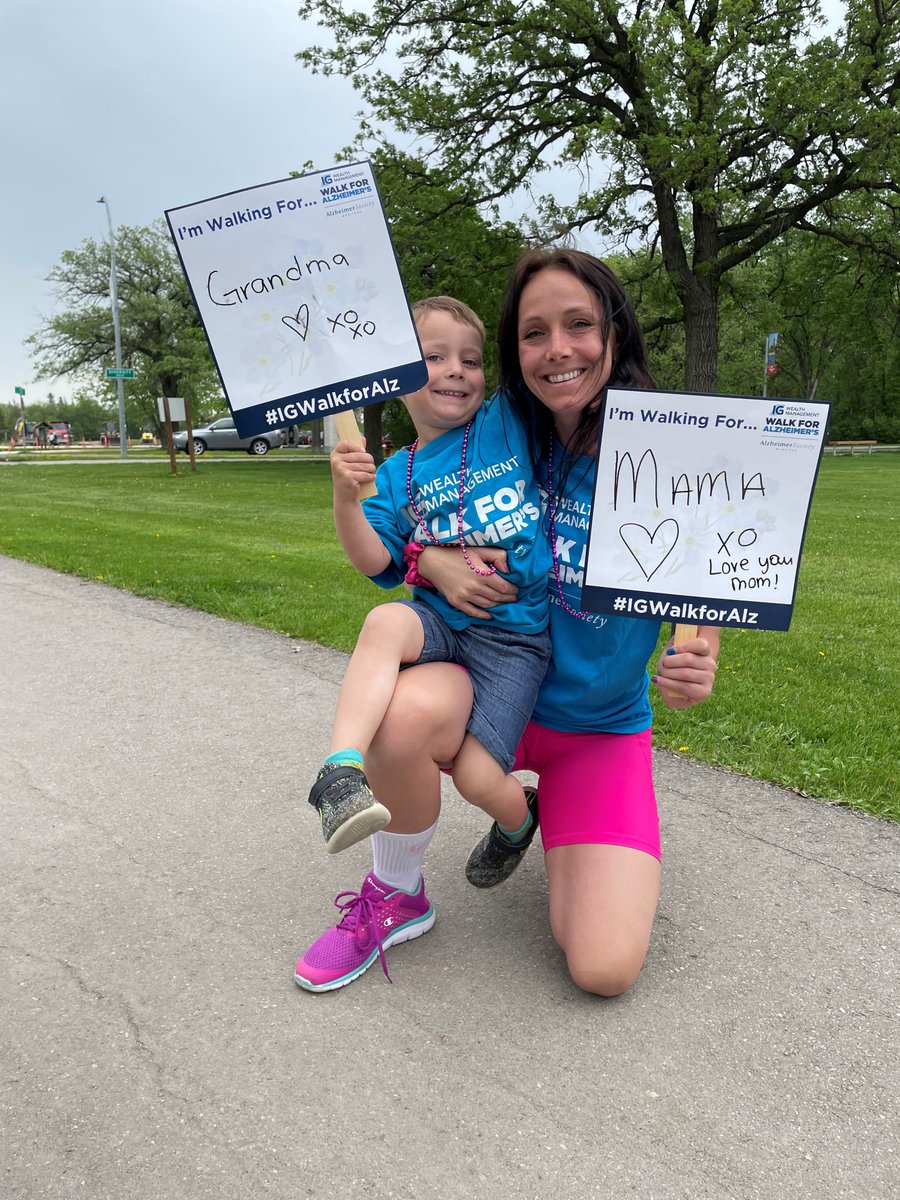 'I love how the Walk brings so many people together. This event helps bring awareness and togetherness in something that so many people might feel alone or lost within.” – Jessica D. Register now at Alzheimer.mb.ca/wfa2024. #IGWalkforAlz @IGWealth_Mgmt