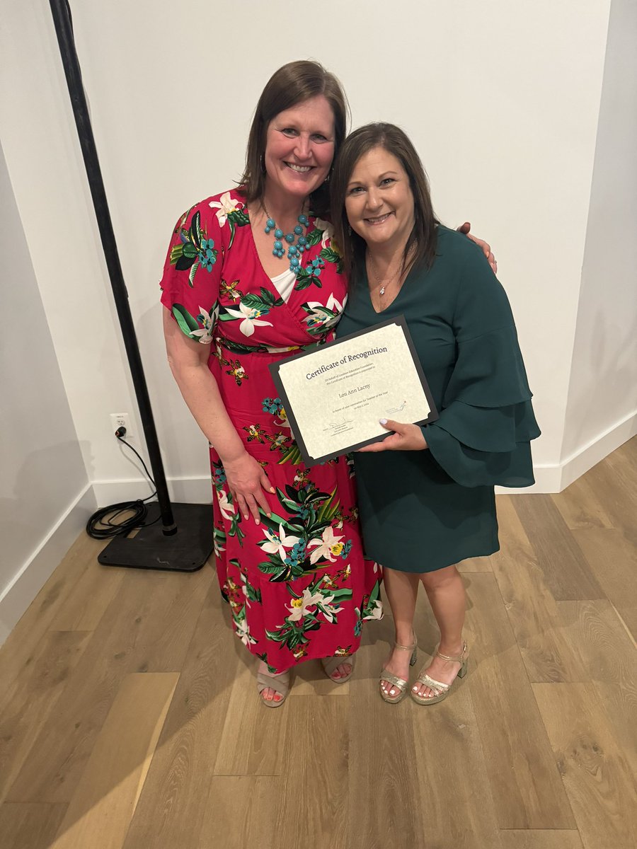 Lowes Island (@lowesislandelem) on Twitter photo It was amazing to celebrate our Teacher of the Year nomination <a href="/Luanngess/">Lou Ann Lacny</a> last night! We are so lucky to have such a dedicated and caring teacher representing our school! <a href="/KLpuschak/">Dr. Kate Puschak Ridgeway</a> #EveryLeopardEveryDay It was amazing to celebrate our Teacher of the Year nomination <a href="/Luanngess/">Lou Ann Lacny</a> last night! We are so lucky to have such a dedicated and caring teacher representing our school! <a href="/KLpuschak/">Dr. Kate Puschak Ridgeway</a> #EveryLeopardEveryDay