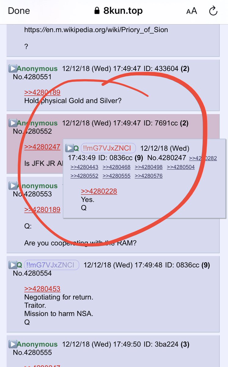 RFK Jr touches nose regarding question about JFKJr!
Things had to be hidden for his & other’s safety!
m.youtube.com/watch?v=kjQbKj…