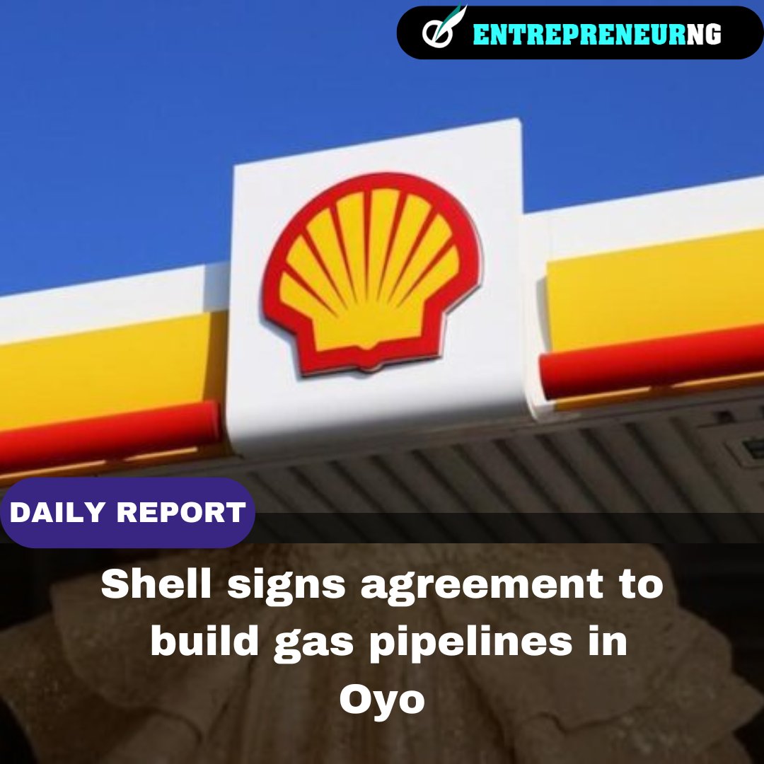 Shell Nigeria Gas and the Oyo State Government have signed an agreement to develop a gas supply and distribution infrastructure that will deliver gas to industrial and commercial users in the state.
Read more at 👇🏽
entrepreneurng.com/shell-signs-ag…
.
#ShellNigeria #OyoState #entrepreneurng