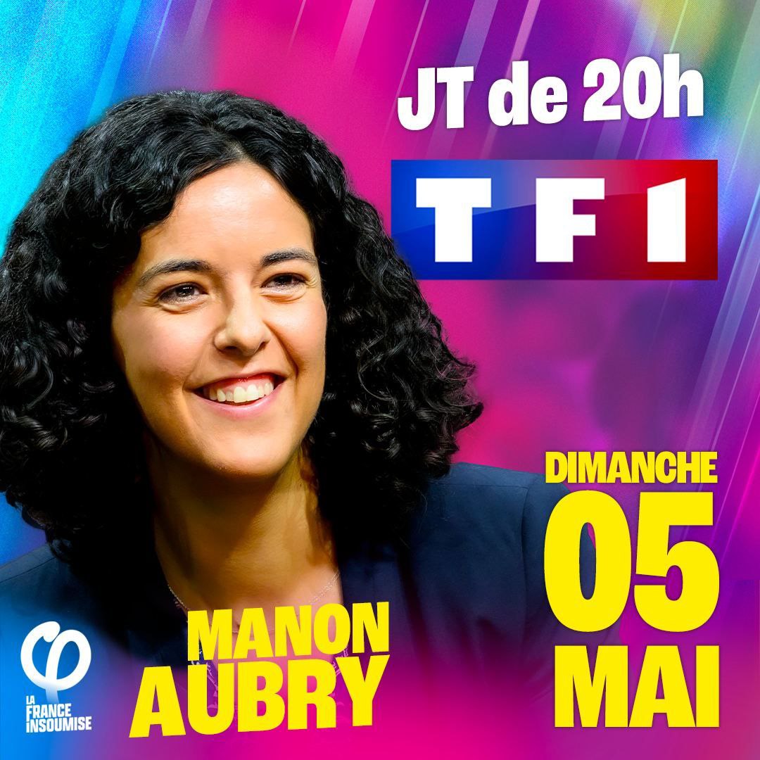 Vous ne connaissez pas encore
 @ManonAubryFr ❓
Vous ne savez pas quoi penser des #ElectionsEuropéennes 🤔
Écoutez la dimanche 5 ⤵️⤵️