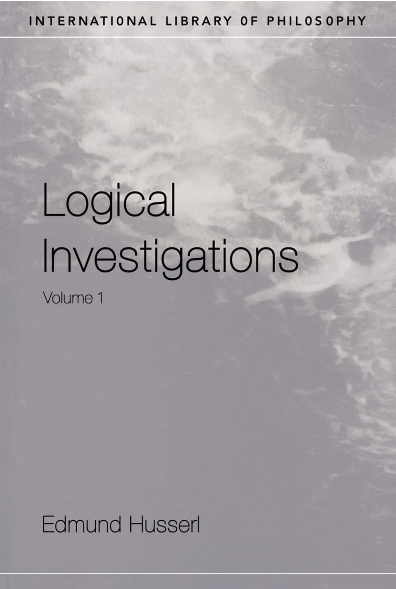 For Me, it's terrible to admit that I have never read Husserl's Logical Investigations. However, I have read Husserl's Cartesian Meditations, Ideas and the Crisis in The European Sciences. But I have never had the opportunity to read Husserl's Logical Investigations.