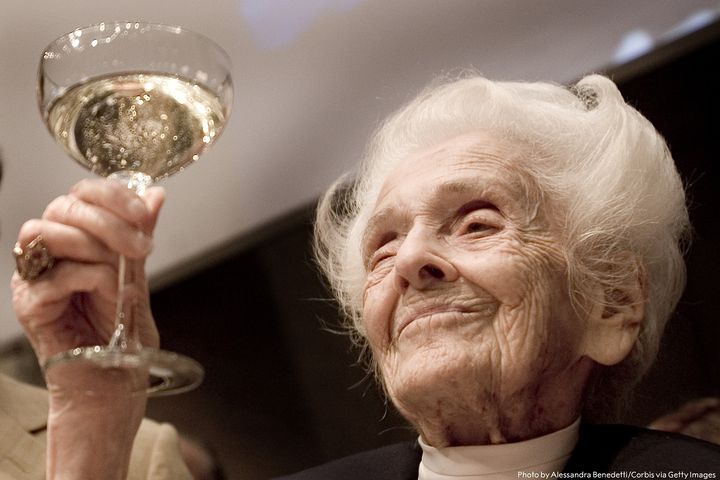 “If I die tomorrow or in a year, it is the same. It is the message you leave behind you that counts.” When medicine laureate Rita Levi-Montalcini turned 100 years old in April 2009, she was celebrated in Rome. She became the first laureate ever to reach the age of 100.