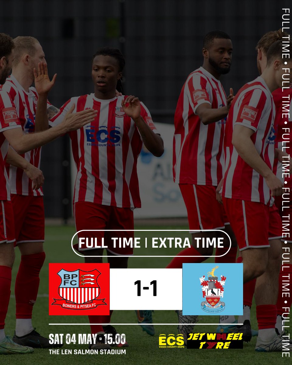 🤝 Nothing can separate the two sides so Penalties it is for a place in the @IsthmianLeague Premier Division!

#UpTheBowers