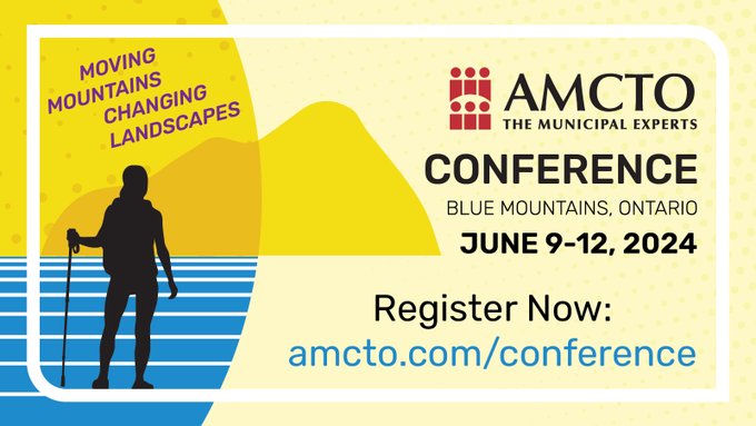 The AMCTO conference is the premier networking event for municipal professionals. Join over 500 peers for days of #learning, #ProfessionalDevelopment, #networking and fun right in the heart of Blue Mountain Village from June 9-12! @AMCTO_Policy #LocalGov municipalworld.com/events/amcto/