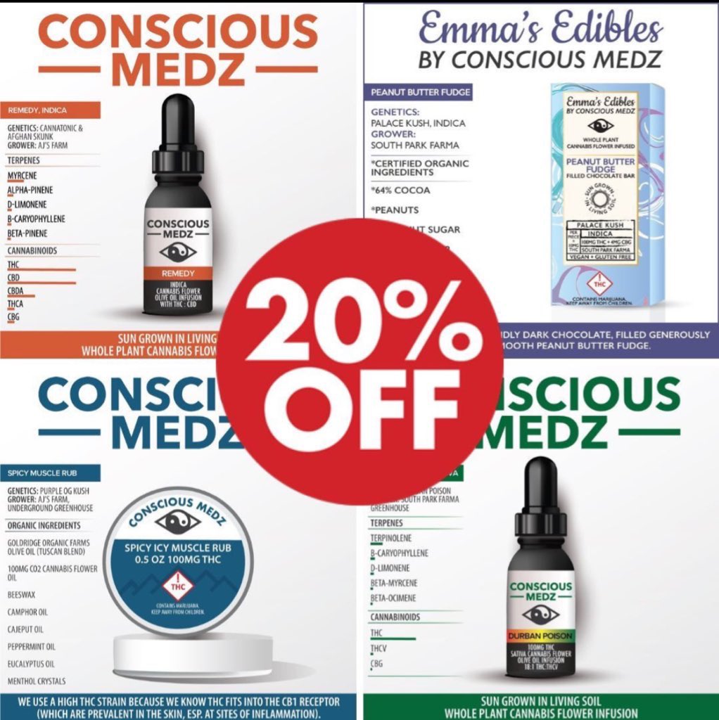 📢🌿🌞It's Conscious Saturday at Simply Pure! All #ConsciousMedz sun-grown vegan tinctures, edibles and topicals are 2⃣0⃣% off today!🌞🌿📢 #Denver #dispensary #cannabis #WomanOwned #CannabisCommunity #BlackOwned #VeteranOwned #cannabisindustry #cannabisculture #IAmAPurest