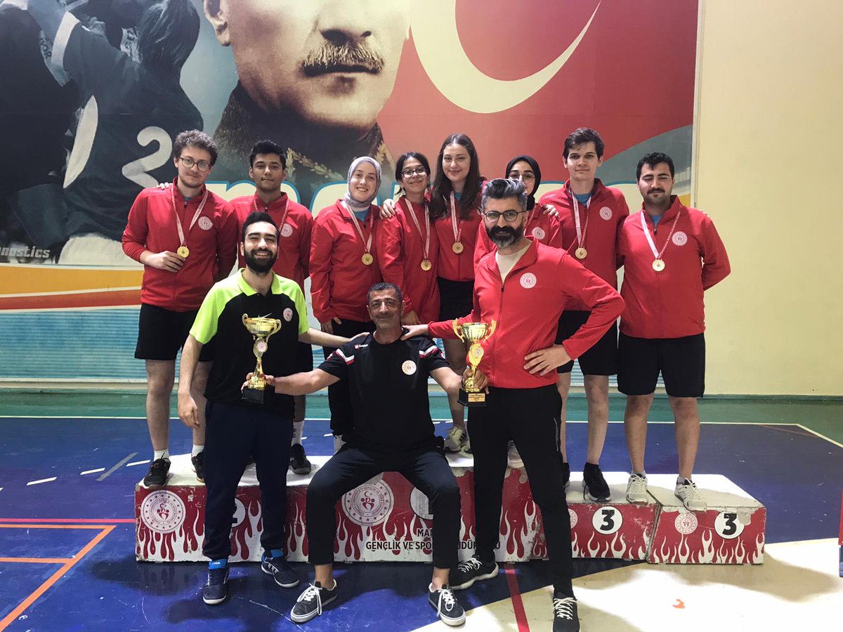 Manisa da yapılan KYGM Masa tenisi bölge Turnuvasında kızlarda ve erkeklerde şampiyon olduk. 🥇🏆 Öğrencilerimiz Düzce'de yapılacak olan illerarası Türkiye finallerine katılmaya hak kazandılar 👏🏼