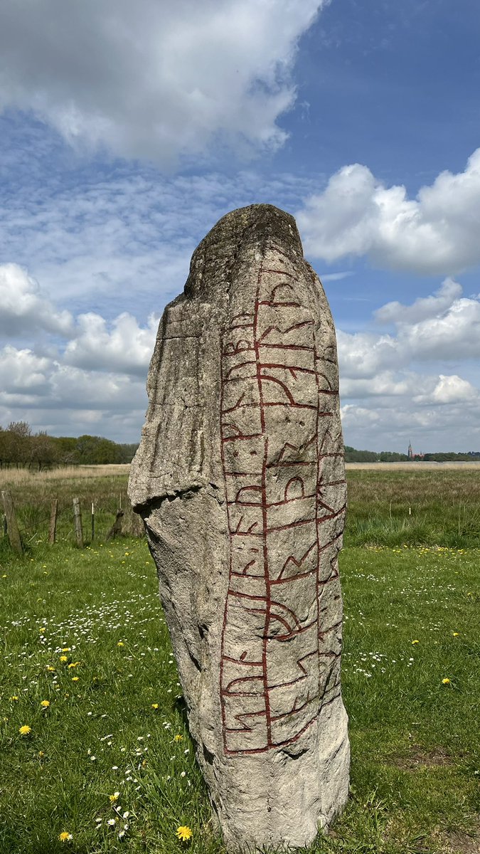 Big Sigtrygg Runen Stone, Haithabu. #SchleswigHolstein #Viking #Rune #Haithabu #Futhark #History