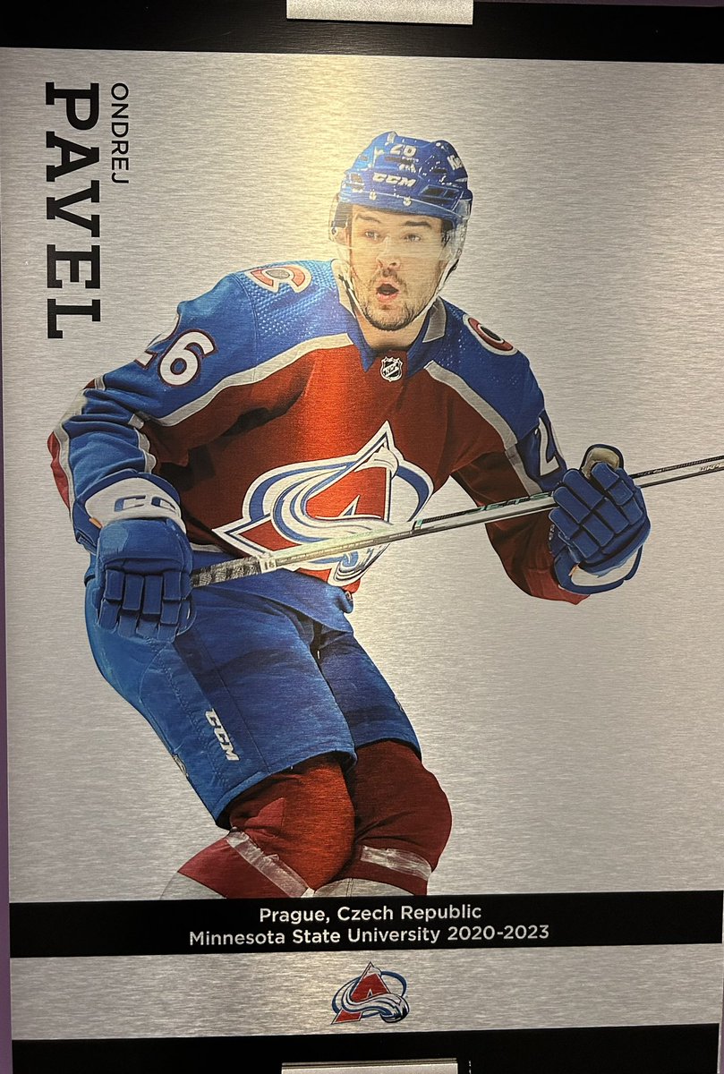 WHAT A SUCCESS! NHL Free Agent - ready your game on and off the ice to earn a contract @MinnStMHockey. Learn preparation & performance while earning a degree! MAVS-AVS-DIPLOMA! CONGRATS Ondrej Pavel! #HornsUp🤘🏻