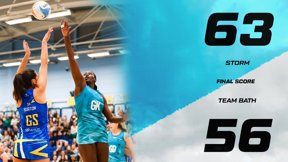 STORM WIN IT IN BATH ⛈️

#SurreyStorm #SeeUsNow