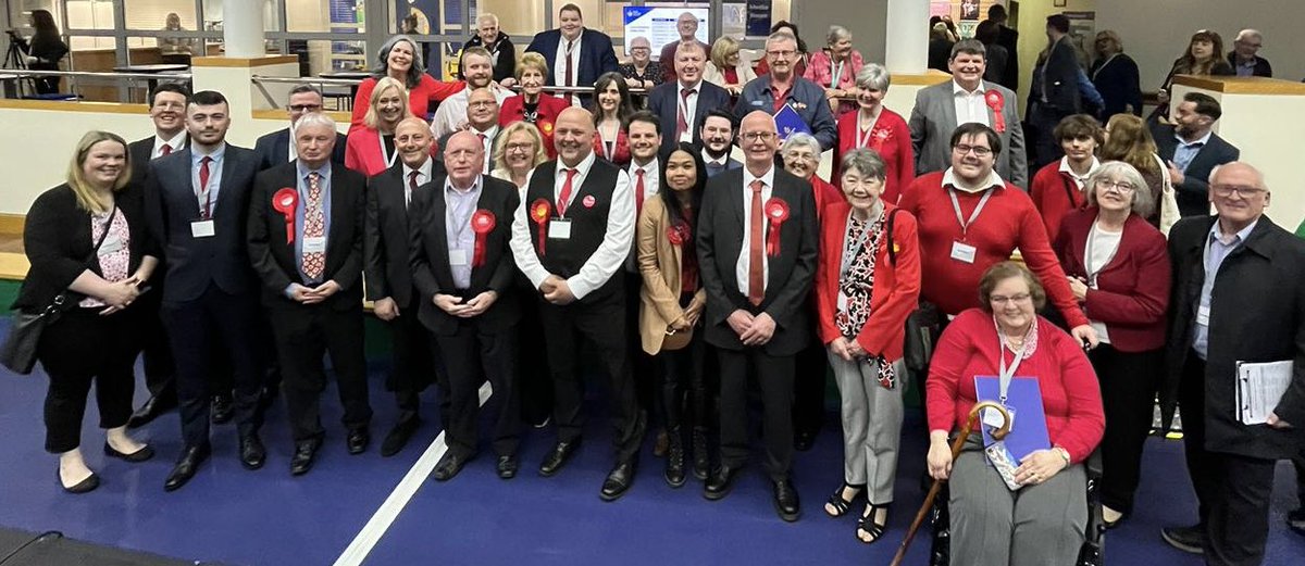 A fantastic result in North Tyneside, we had 47 Labour councillors of 60 before the elections and we now have 51. North Tyneside has once again endorsed Labours leadership of this borough. A special note to Andy Holdsworth, in St Mary’s safest Tory seat now has a Labour Cllr.