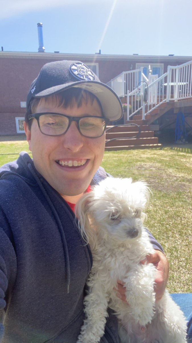 Here is a nice picture of me and my dog Chloe