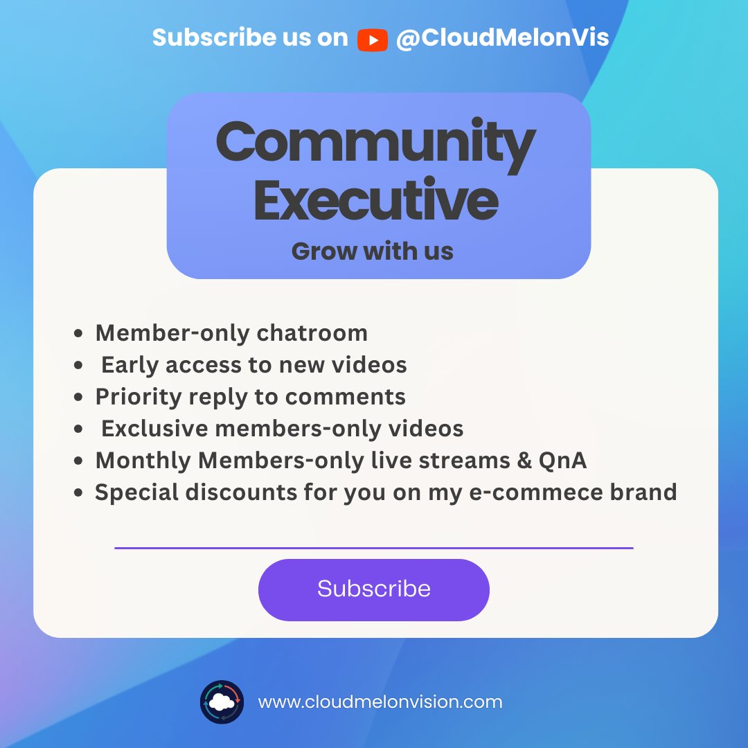 Become a Community Executive today and start enjoying these exclusive benefits that are tailored to enhance your connection with us. 🌐 #techpreneur #techinnovators #membershipperks #joinusnow