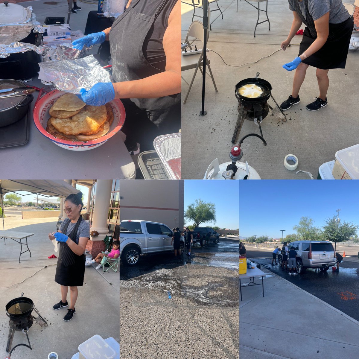 Tacos are ready!!!Copper Canyon high FB Car wash and music!!! @copperjag @ccaztec @aztecstugo @tuhsd214 9126 West Camelback Road Glendale, AZ 85305 United States