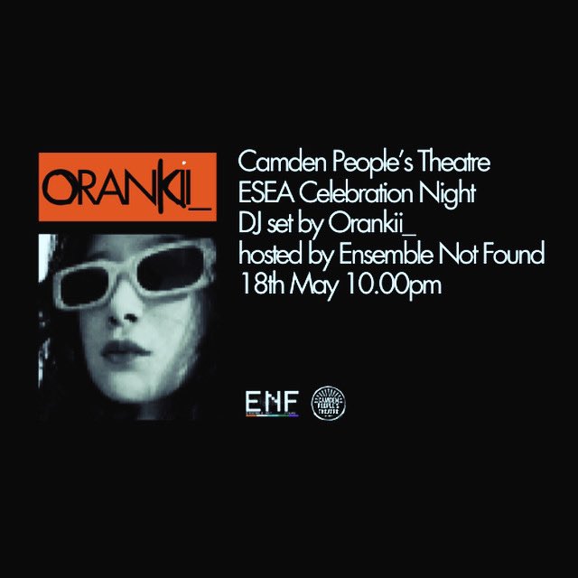 Thinking about when to watch Project Atom Boi?

Join us on the evening of 18th May for show + after show DJ set by ENF member Orankii___

cptheatre.co.uk/whatson/Projec…