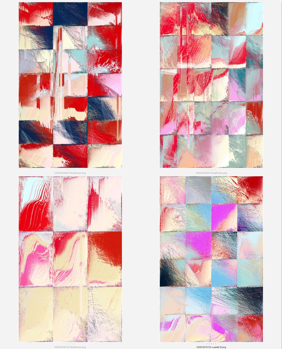 wowgreat's tweet image. e-pastel II, 2024
#p5js #codeart #pixelsorting