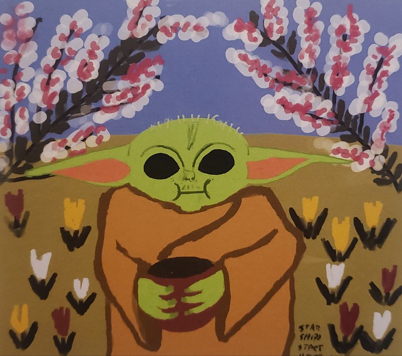 Greetings from Yoda, this is. Stop by the gallery you should & shop local art you must!
Greeting card by Star Ships Start Here
#localart #halifaxart #halifaxns #canadainart #yoda #starwars #maythefourthbewithyou #greetingcard #artgallery #artcollector