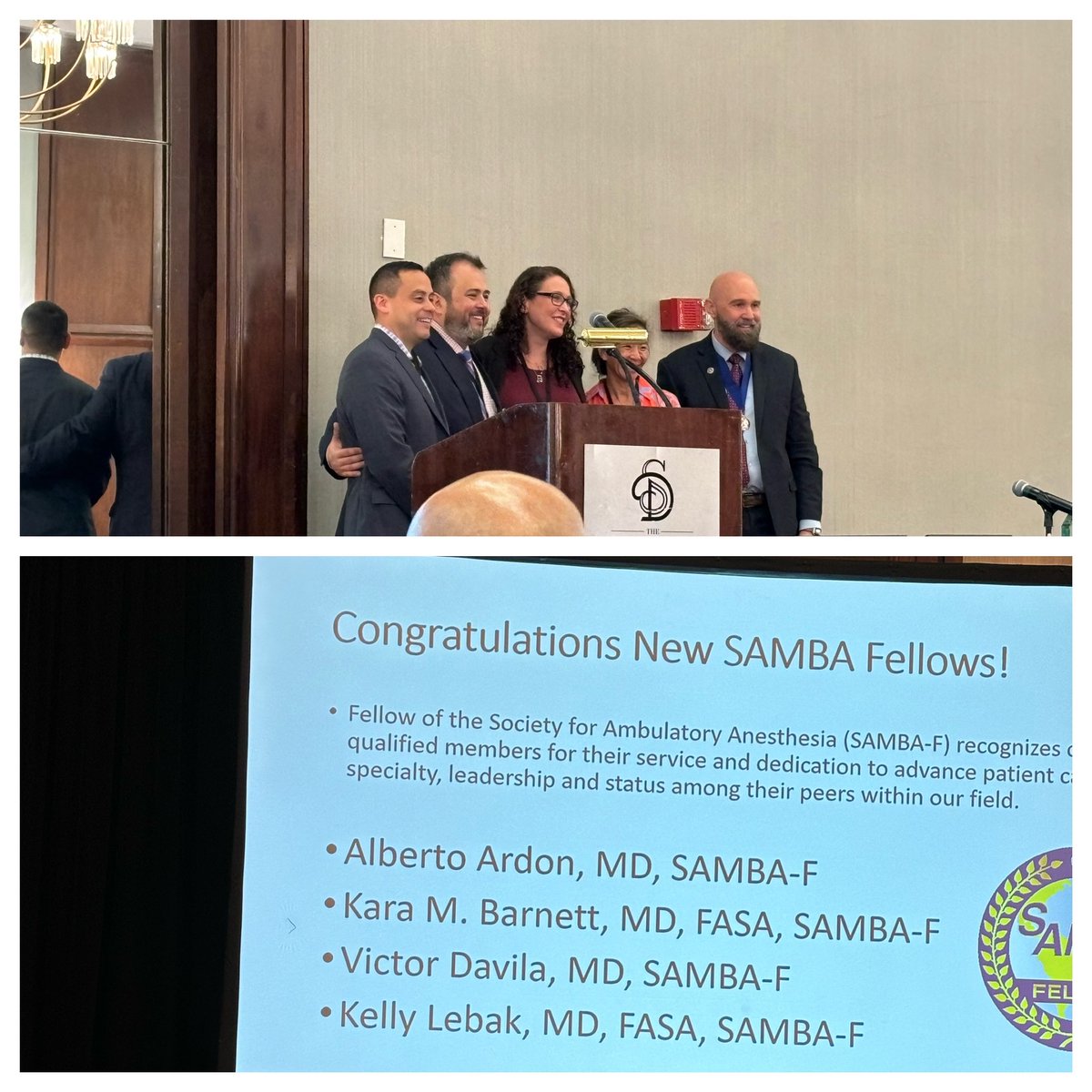 Matt Thames (@mattthames1) on Twitter photo Congrats to <a href="/UVaAnesthesia/">UVA Anesthesiology</a> alum <a href="/AlbertoArdonMD/">Alberto Ardon MD, MPH, FASA, SAMBA-F</a> and the other new <a href="/sambahq/">Society for Ambulatory Anesthesia (SAMBA)</a> fellows! #samba2024 Congrats to <a href="/UVaAnesthesia/">UVA Anesthesiology</a> alum <a href="/AlbertoArdonMD/">Alberto Ardon MD, MPH, FASA, SAMBA-F</a> and the other new <a href="/sambahq/">Society for Ambulatory Anesthesia (SAMBA)</a> fellows! #samba2024