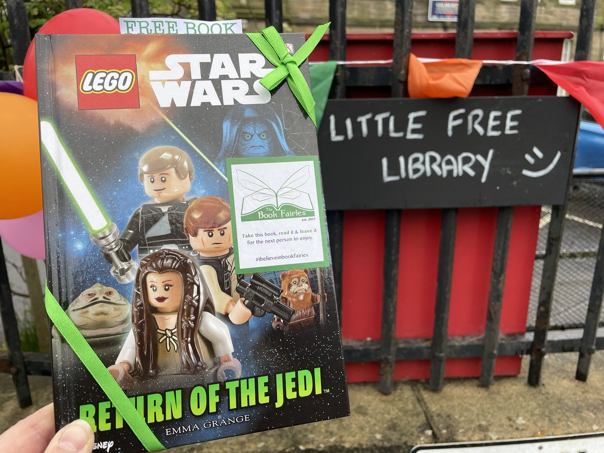 Happy Star Wars Day!

Did you find this pre-loved copy of #Lego #Starwars Return of the Jedi in Our Wee Library in Gilmerton #Edinburgh today?

#Ibelieveinbookfairies #bookfairiesedinburgh #bookfairiesscotland #littlefreelibrary #maytheforcebewithyou #May4th #Gilmerton