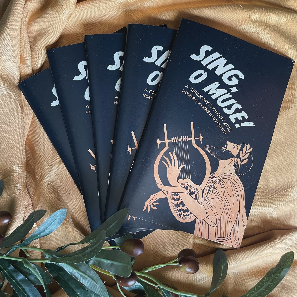 Today celebrates one month sine the release of Sing, O Muse! Thank you to everyone who has supported us by purchasing the zine, engaging with our posts, and posting photos of your own copies. We wouldn’t be here without you! 🤎🎉 #SingOMuseZine
