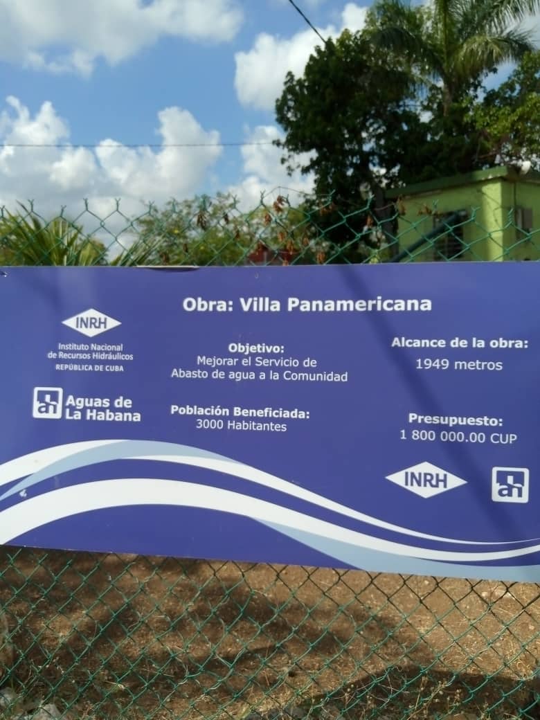 Ahora visitamos la inversión que se ejecuta en el municipio Habana del Este,objetivo:mejorar el servicio de abasto de agua a la comunidad (3000 habitantes) y objetivos económicos de la Villa Panamericana.Junto a las autoridades locales intercambio con los constructores #CubaVive