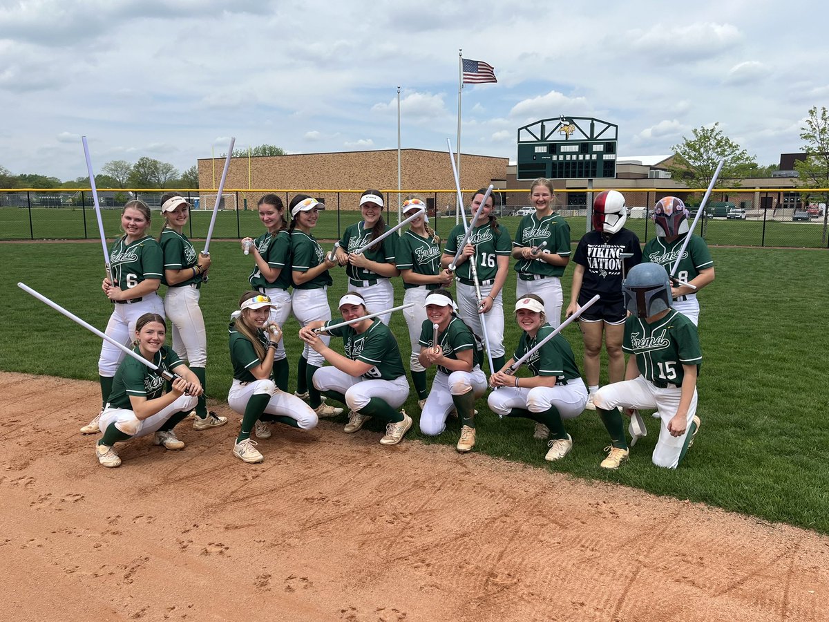 Fremd Softball (@fremdsoftball) on Twitter photo Vikes earn a non-conference win against a tough and talented Maine South squad!
May the Fourth be with you!!
<a href="/FremdAthletics/">Fremd Athletics</a> | #MightyAreTheWomen Vikes earn a non-conference win against a tough and talented Maine South squad!
May the Fourth be with you!!
<a href="/FremdAthletics/">Fremd Athletics</a> | #MightyAreTheWomen