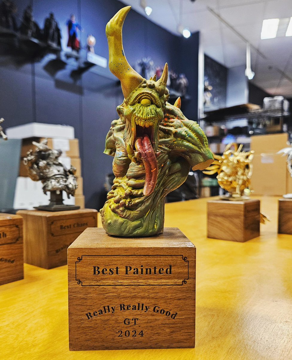 The Really REALLY Good GT 
Trophies by Nick Grimnir
#AgeOfSigmar #WarhammerAOS