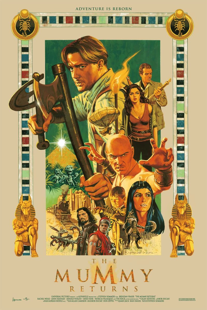23 years ago today, adventure was reborn as Imhotep returned to take control of Anubis' army and defeat the Scorpion King!  Raking in 435 million worldwide, made it a box office success!  Happy 23rd anniversary to our very own The Mummy Returns!!!!!!!!!!!! #BrendanFraser #May4th