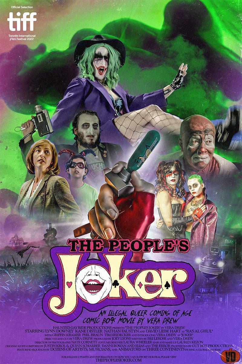 I was not expecting to see David Liebe Hart in the People's Joker. And what a pleasant surprise. If you haven't seen the film, get out and see it. Also check out David Liebe Hart's website and find out why he was perfect for this role:😉 artbyliebehart.com @KanKanCinema