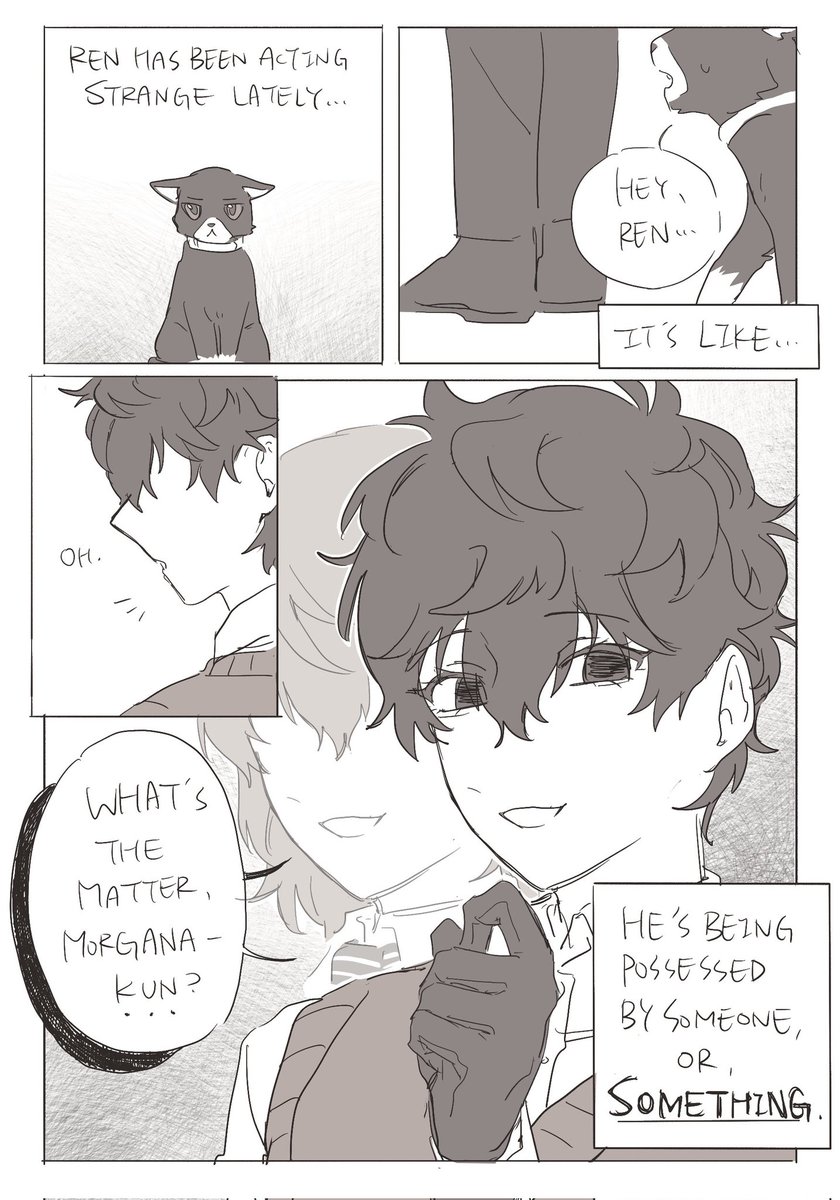 Another comic I got here. Probably post game of vanilla #Akeshu #明主