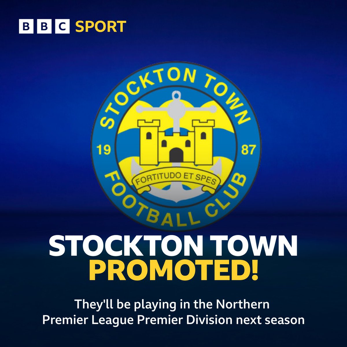 Incredible game, amazing achievement. Congratulations, @stockton_townfc 🏆 #UTA ⚓️ | #BBCFootball