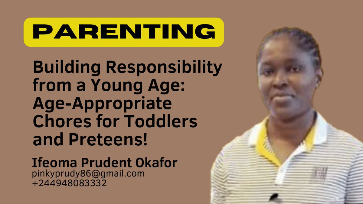 Building Responsibility from a Young Age: Age-Appropriate Chores for Toddlers and Preteens!
#ChoresForKids #ParentingTips #ResponsibilityBuilders
(THREAD 🧵)